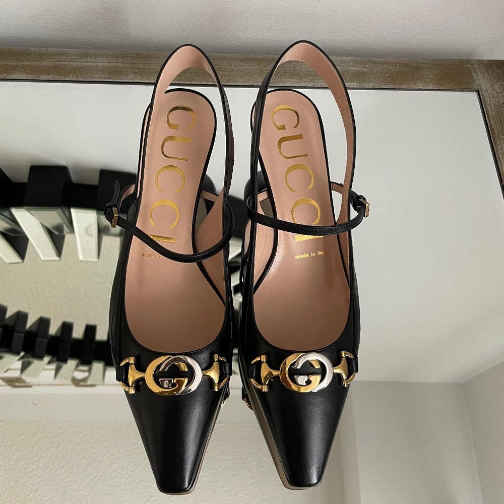 Gucci - Classy Sling Back